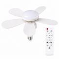 Ventilateur de Plafond LED ColdSunny™ – Blanc