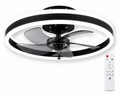 Simple LED Ceiling Light with Ceiling Fan Remote Control Acrylic Intelligence Living Room Light Kitchen Lighting Modern Fan