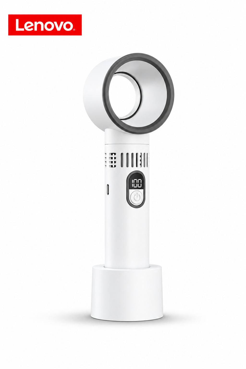 Ventilateur Portable Turbo Lenovo ColdSunny™ – Blanc